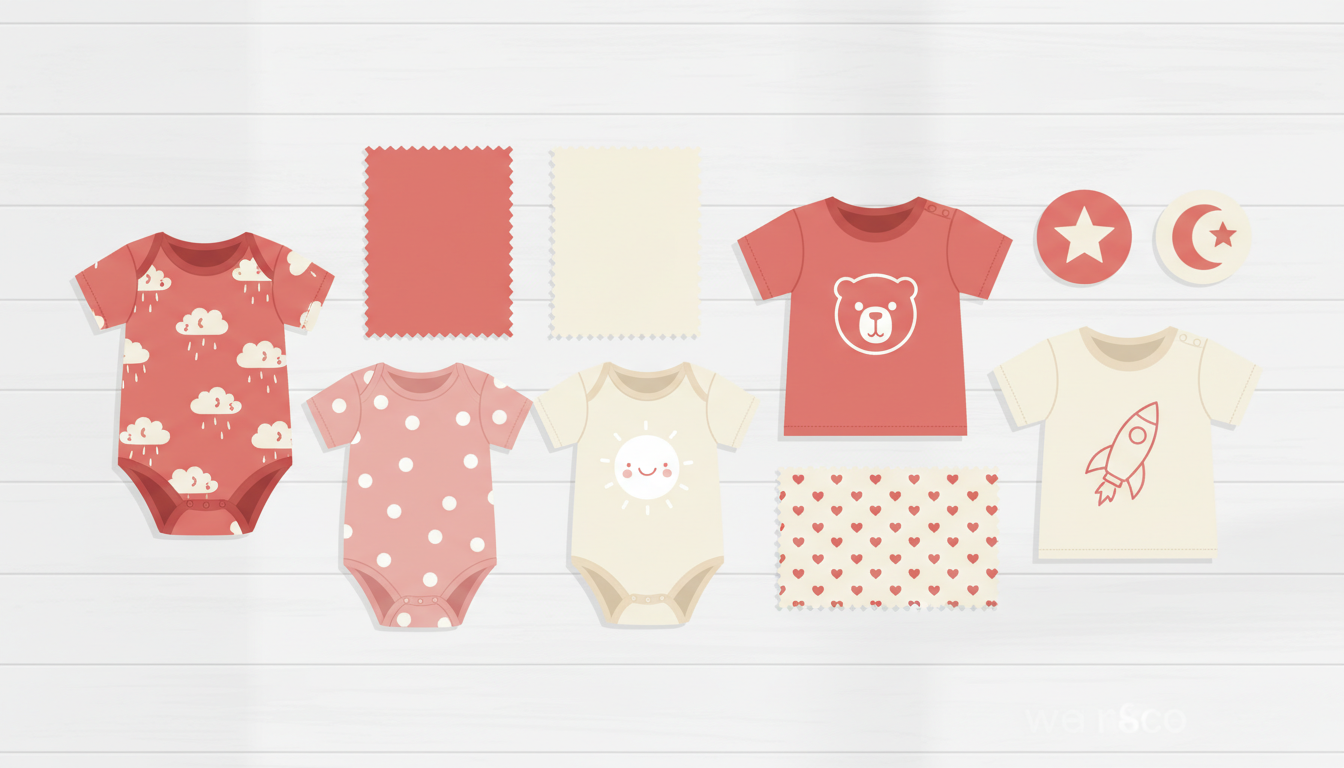 Kindermode bedrucken: Babykleidung als Werbemittel – so geht's richtig